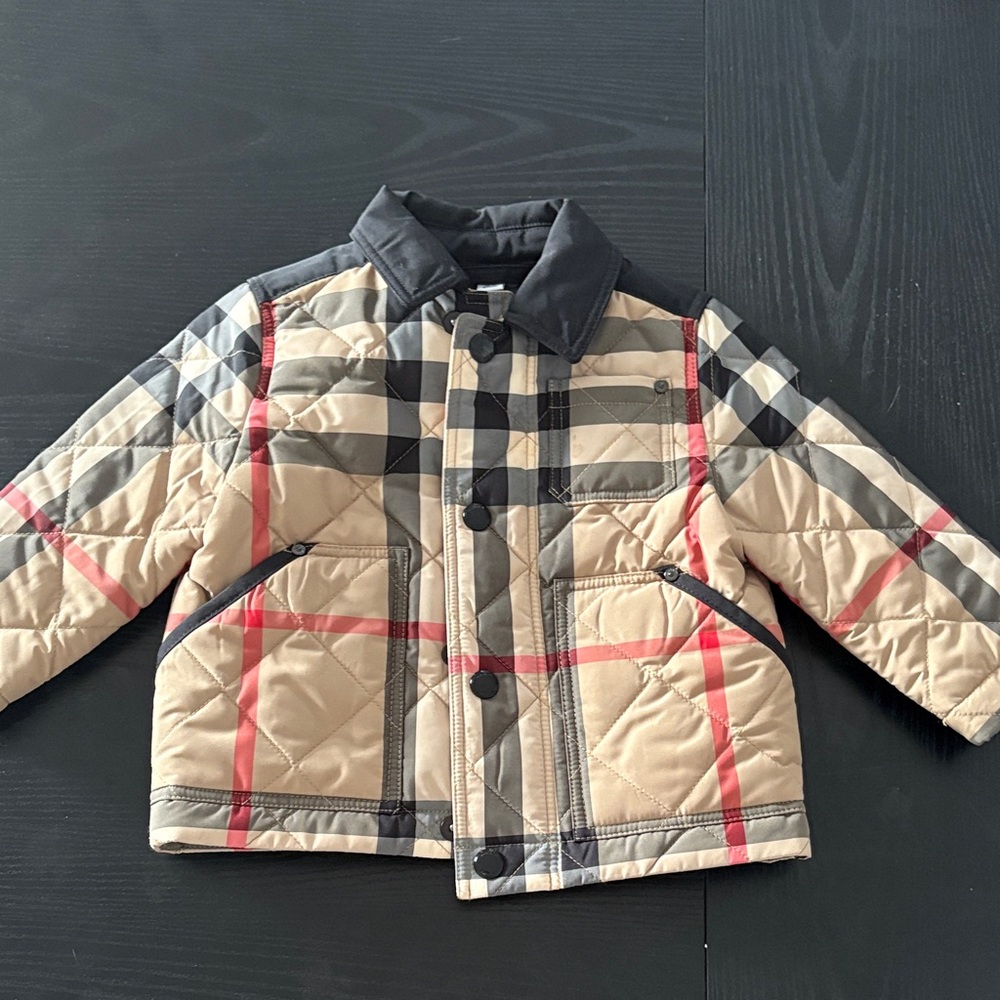 Burberry Baby Plaid Jacket